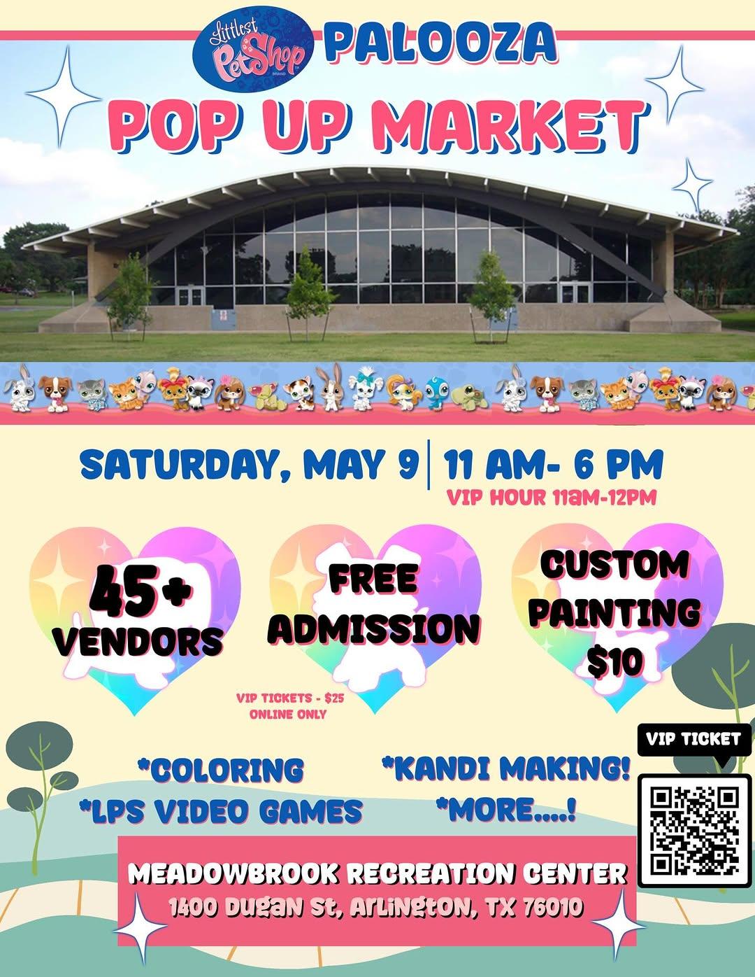 Houston Markets - Littlest Pet Shop Palooza Pop-Up Market at Meadowbrook Recreation Center