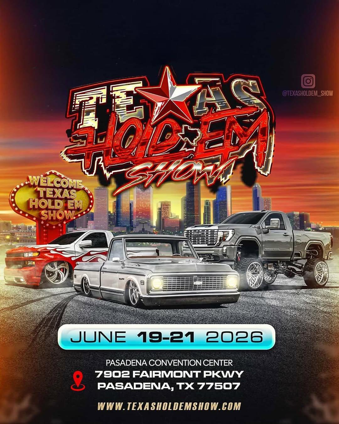 Houston Music Shows - Texas Hold Em Show at Pasadena Convention Center