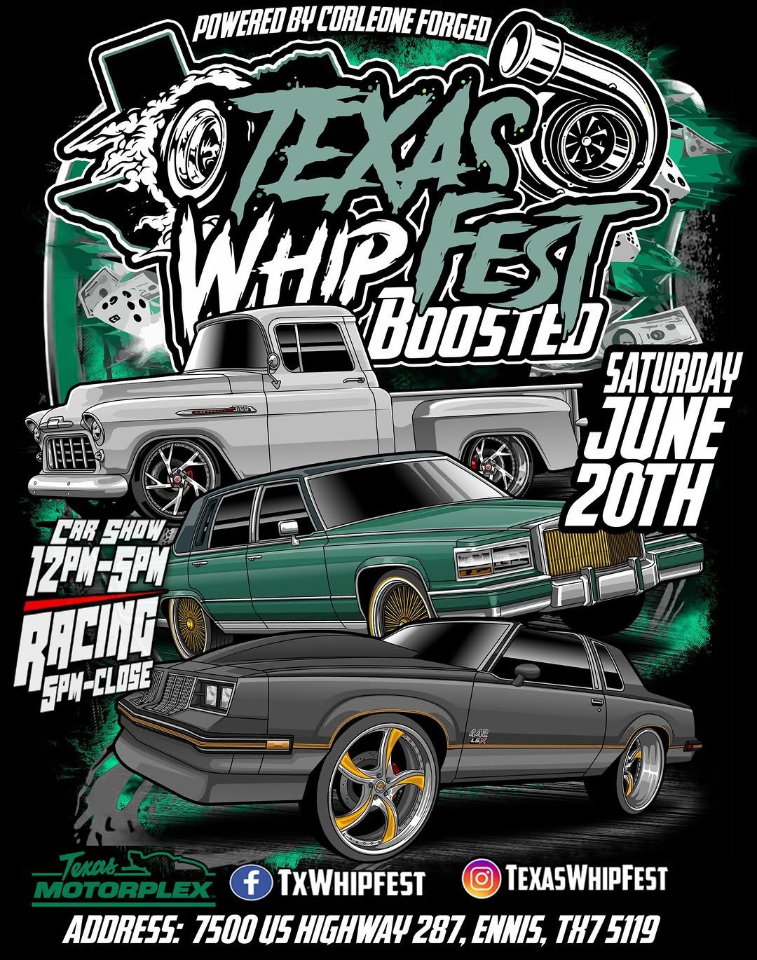 Houston Markets - Texas Whipfest Boosted 2026 at 7500 US Highway 287