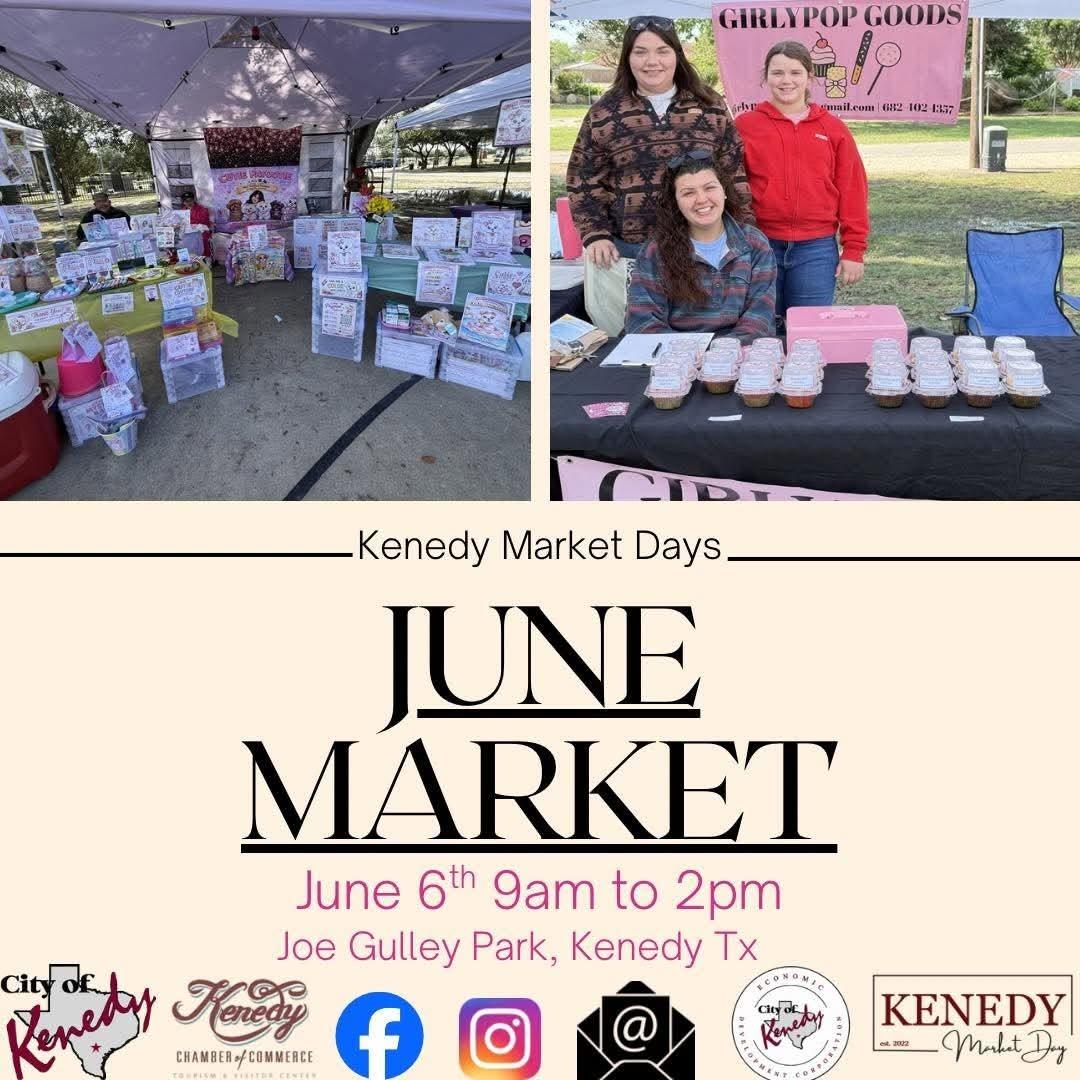 Houston Markets - Kenedy Market Days June 6th at Joe Gulley Park