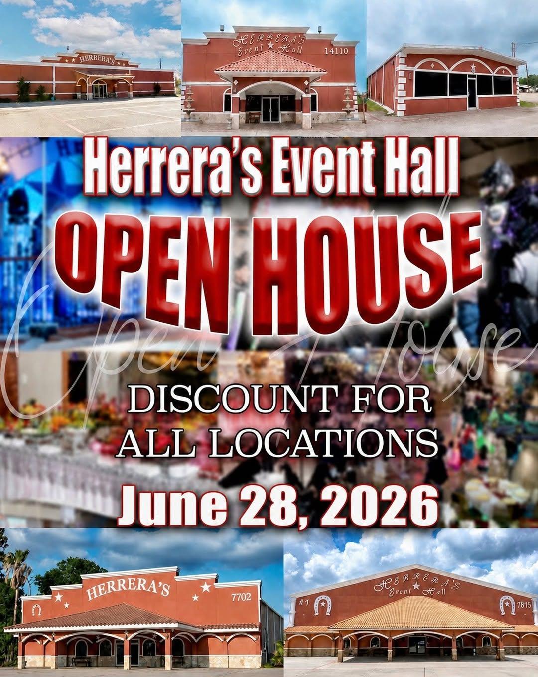 Houston Other - Herrera's Event Hall Open House at 7815 John Ralston Rd. Houston
