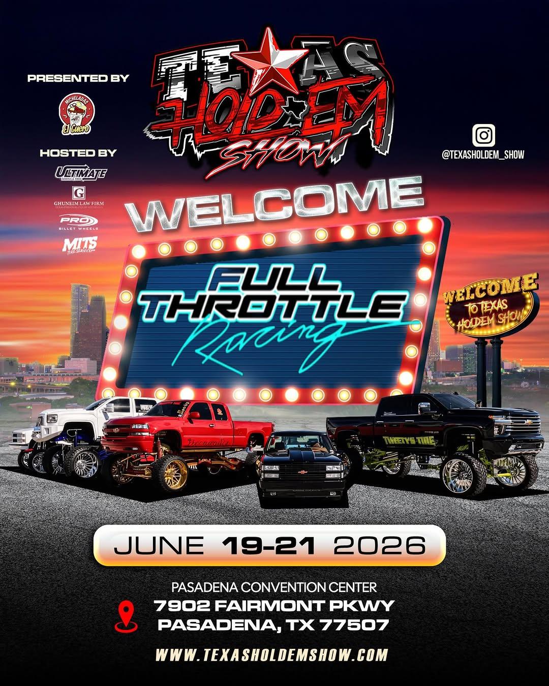Houston Markets - Texas HoldEm Show at Pasadena Convention Center 7902 Fairmont Pkwy Pasadena