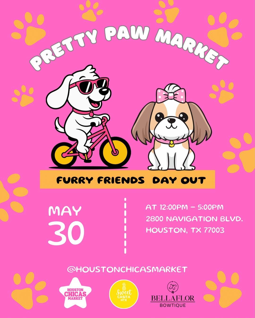 Houston Markets - Pretty Paw Market at The Esplanade 2800 Navigation Blvd Houston