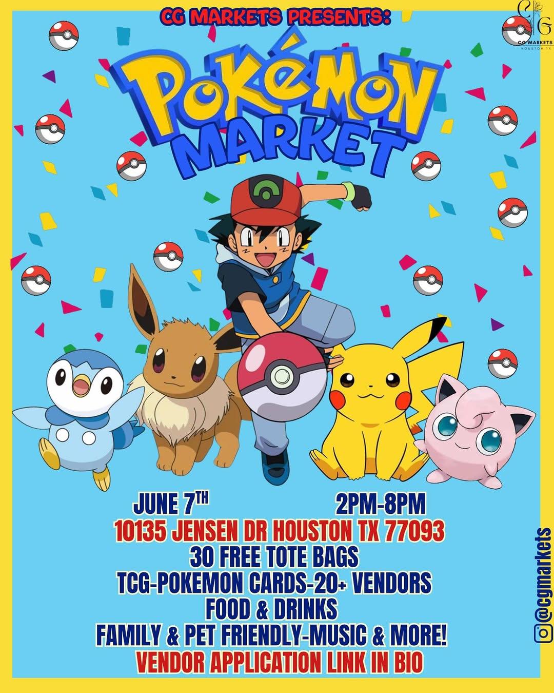 Houston Markets - CG Markets Pokémon Market at 10135 Jensen Dr Houston TX 77093